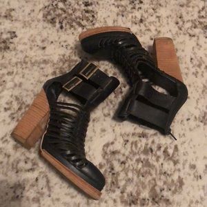 Jeffrey Campbell heeled booties